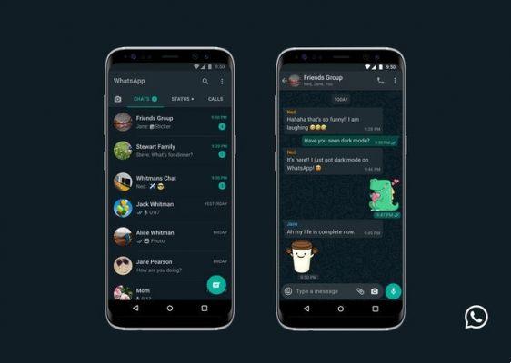 Activate DARK MODE WhatsApp Android and IOS
