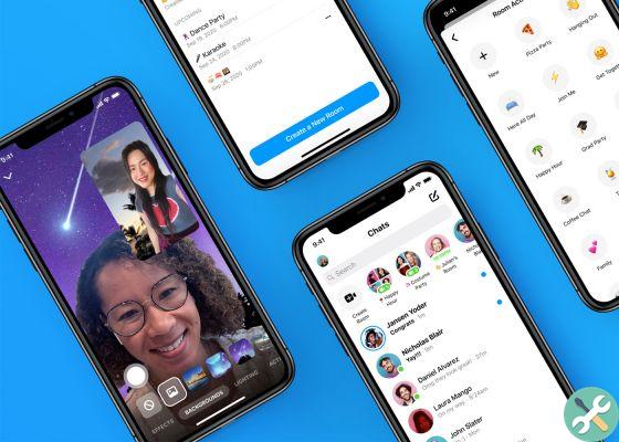 How to change the background of video calls on Facebook Messenger Rooms
