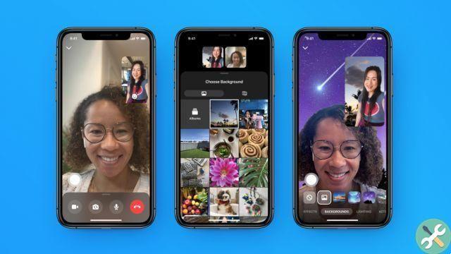 How to change the background of video calls on Facebook Messenger Rooms