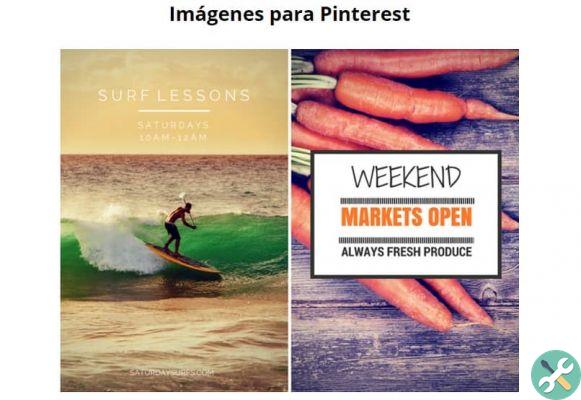 How to create an image for Pinterest using Canva for free online