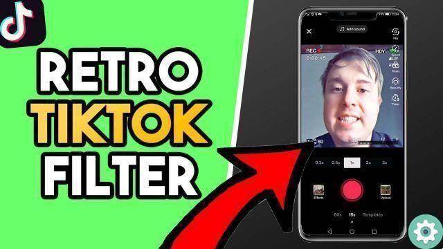 How to use retro VHS filter on TikTok fast and easy