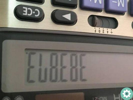 What are the best tricks to play with the calculator and how to write the words?