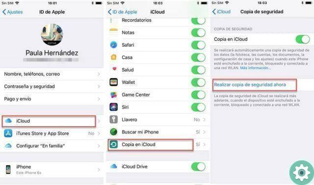 Como fazer backup ou backup do seu iPhone para iTunes e iCloud