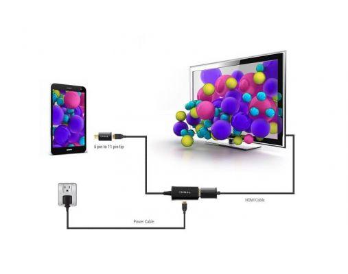 How to connect mobile phone to TV via HDMI - MHL
