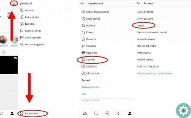 How to change the language on Instagram
