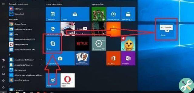 How to create a link to a web page on my PC desktop