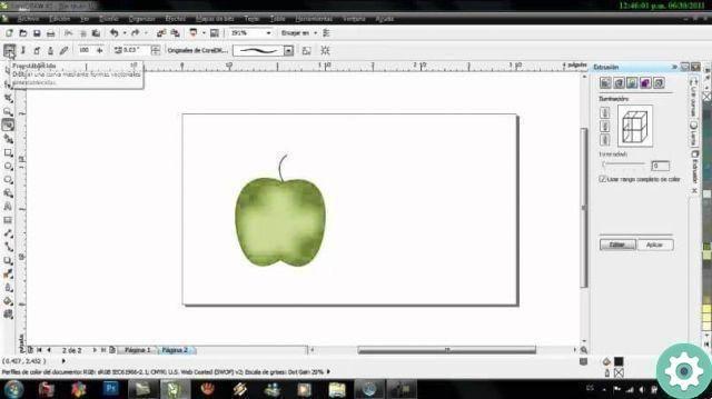 Como usar preenchimento de malha e aplicá-lo a texto ou objetos | Corel Draw