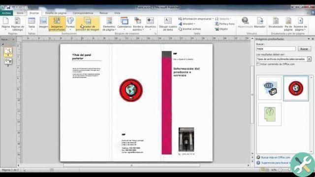 How to insert images into a publication in Microsoft Publisher - Very easy