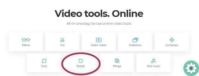 Como girar ou girar um vídeo online sem programas de forma rápida e fácil