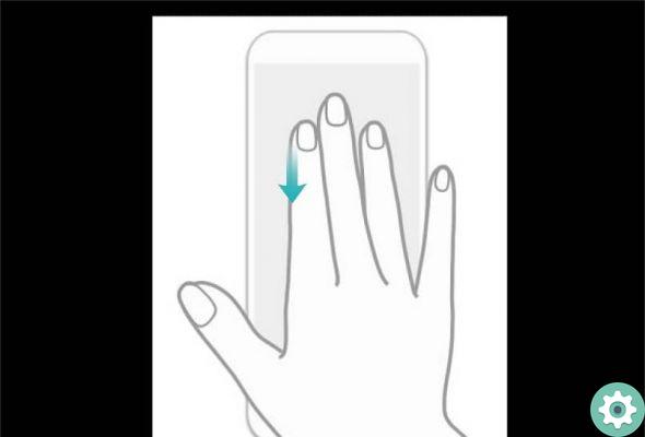 Como tirar uma captura de tela com 3 dedos no meu celular Huawei?
