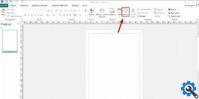 How to add modules in Microsoft Publisher | Insert text inside the shapes