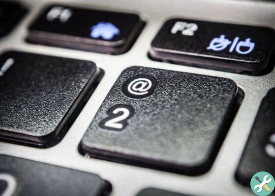 How to insert or create the at symbol on the PC - @