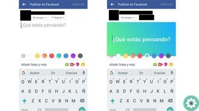 Facebook: como colocar um fundo colorido para postar meus status