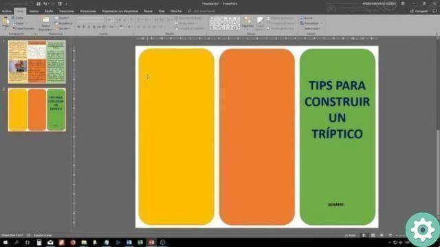 How to make a brochure or a Power Point fold - Complete guide