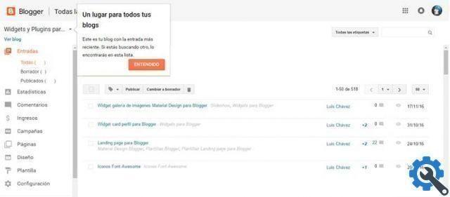How to easily create a page on Blogger