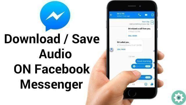 How to download audio from facebook messenger
