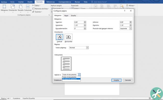 How to put horizontal and vertical sheets in Word - that easy