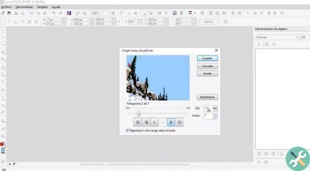 How to edit an animated gif using Corel Photo Paint - Step by step