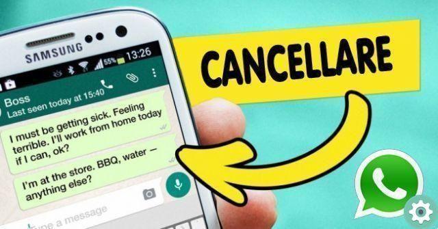 How to delete whatsapp messages sent before being read