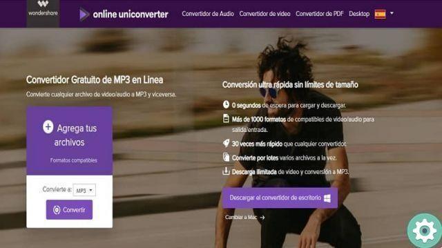 Online audio to MP3 converter without programs - Convert WAV WMA M4A to MP3