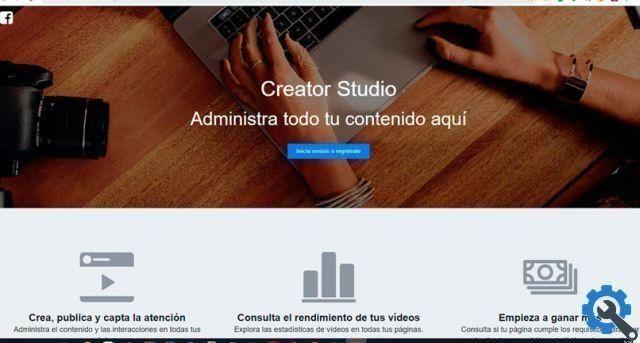 How to quickly log in or join Creator Studio on Facebook
