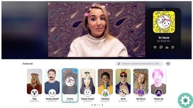 Filtros do Snapchat no Zoom, Discord e Skype - use-os facilmente