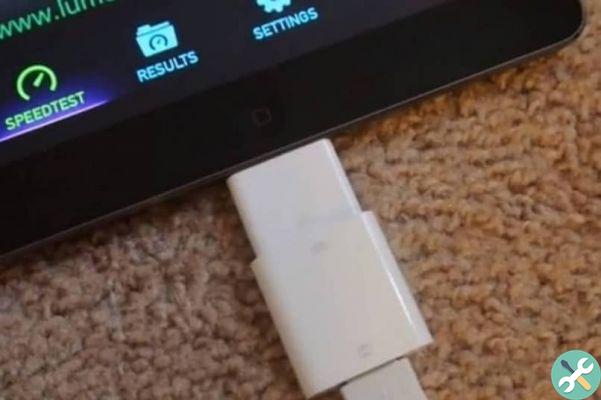 How to connect an iPad to the Internet via an Ethernet port