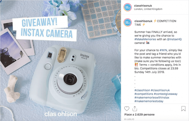 How to give something on Instagram: way to have greater reach