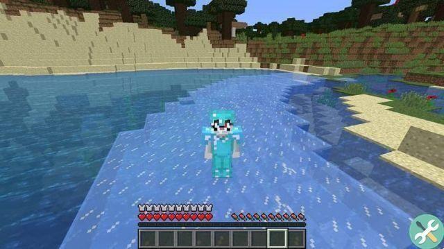 What is aquatic affinity for in Minecraft? Step by step explanation