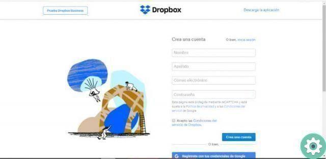 Como se inscrever no Dropbox - Crie uma conta gratuita no Dropbox