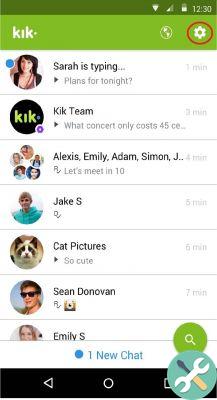 How to delete or temporarily disable a Kik Messenger account?