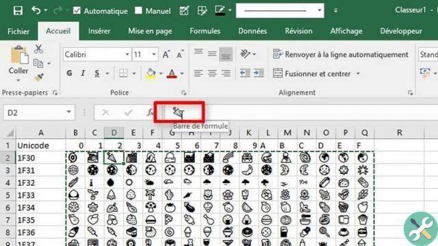 Como inserir emoji ou emoticon em fórmulas do Excel com teclado?