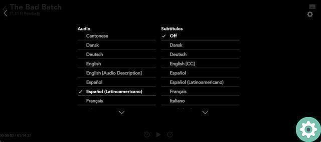 How to enable or disable Disney + Subtitles