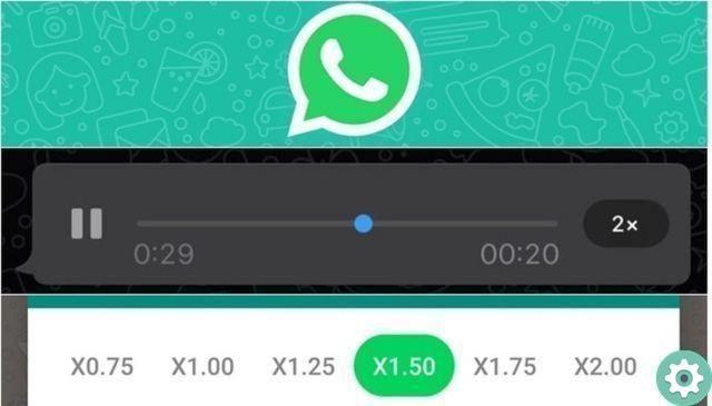 I can't speed up audio on WhatsApp How do I fix it?