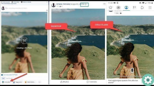 How to post 3D photos on Facebook quickly and easily