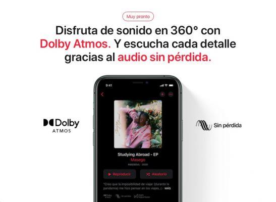 Apple aprimora a música da Apple com Dolby Atmos, áudio sem perdas