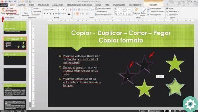 How to use the clipboard and edit group tools in Microsoft PowerPoint